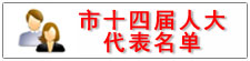 市十四届人大代表名单