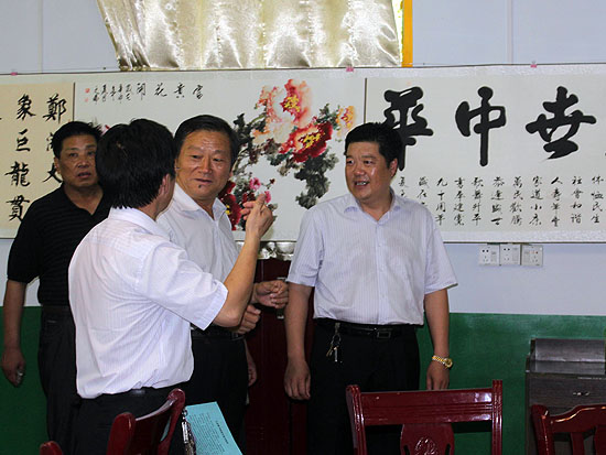 中牟县：红诗颂党恩长卷歌盛世——大孟镇隆重举办庆祝建党90周年书画展