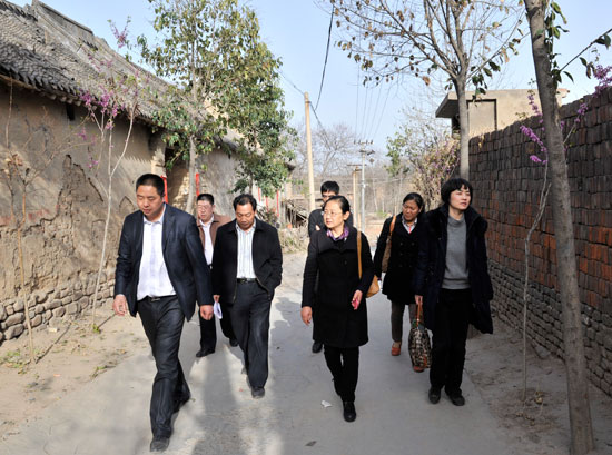 市人大常委会机关第二批群众工作队入驻方顶村