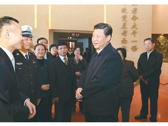 习近平：党的群众路线教育实践活动主题与焦裕禄精神高度契合