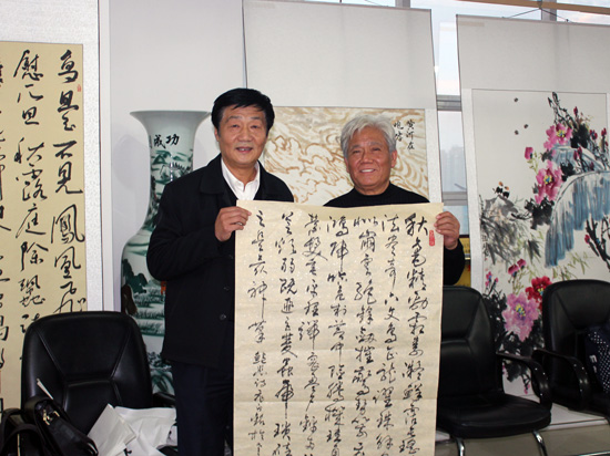 郑州市人大系统书画院赴周口人大书画院进行学习考察和笔会交流活动