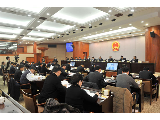 市十四届人大常委会召开第十三次会议