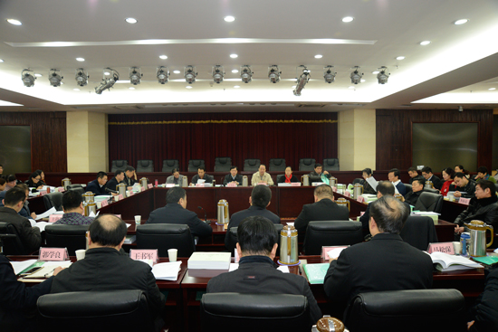 市人大常委会2016年财政预算草案初审会议圆满召开