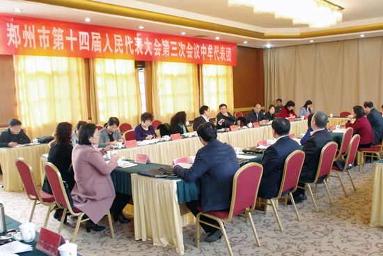 市十四届人大三次会议分团审议人大常委会工作报告掠影（一）