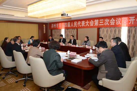 市十四届人大三次会议分团审议两院工作报告掠影（六）