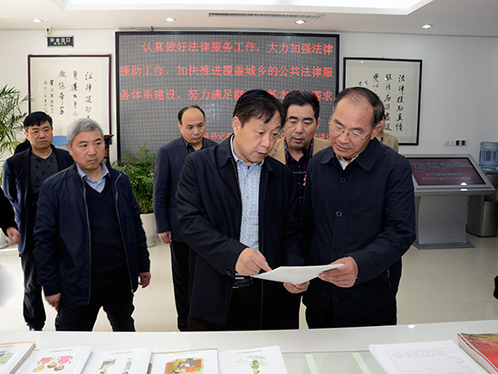市人大常委会对市司法局法律援助工作开展评议调查