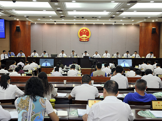 市十四届人大常委会第十九次会议举行
