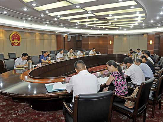 市人大常委会召开全市人大信访工作对口单位座谈会