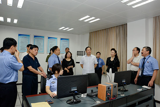 市人大常委会视察我市刑事执行检察工作