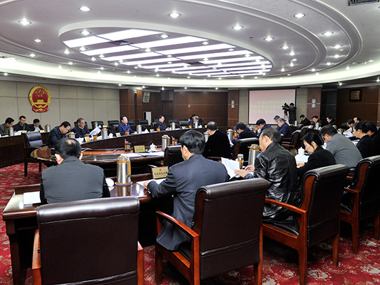 市人大常委会主任会议第五十八次会议举行