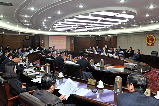 市十四届人大常委会举行第五十九次主任会议