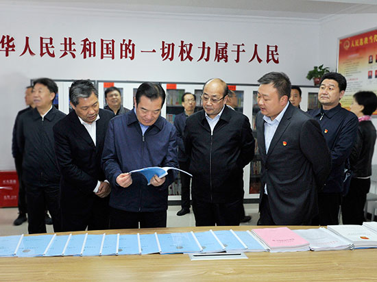 市人大常委会领导赴巩义调研市县两级人大工作