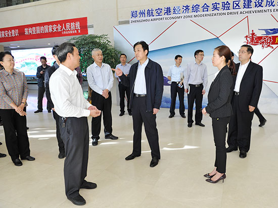 安徽省人大来郑调研我市“一带一路”国际合作情况