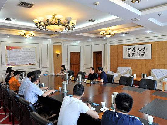 市人大常委会机关秘书处党支部召开廉洁节日党日活动