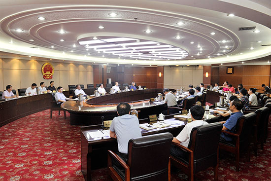 市人大常委会召开党组会议——切实做好省委巡视组反馈意见整改落实