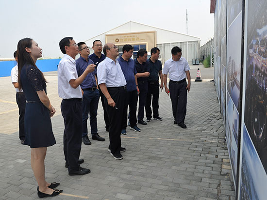 市人大常委会党组书记胡荃调研郑东新区重大项目建设情况