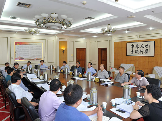 市人大常委会召开党组会议