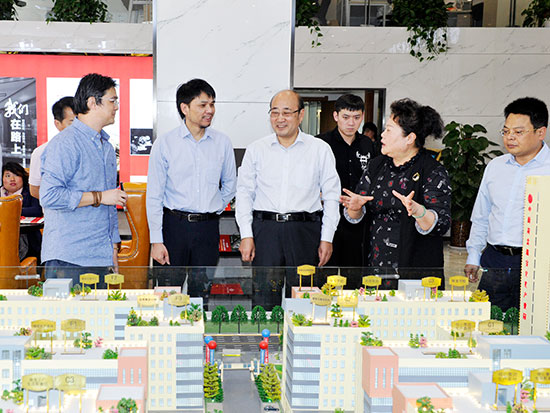 市人大常委会主任胡荃到管城回族区调研人大工作和重点项目建设情况