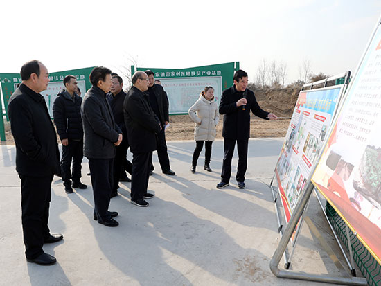郑州市人大常委会主任调研中牟县城市建设及人大工作情况