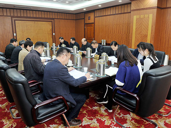 市人大常委会召开党组会议