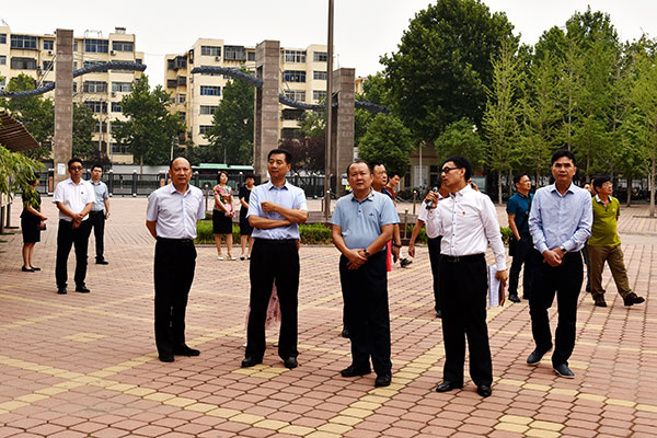 海口市琼山区人大常委会到郑州市中原区实地考察调研教师队伍建设工作
