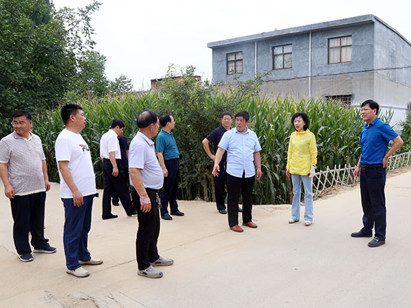 登封市人大常委会调研指导龙头沟村脱贫攻坚工作
