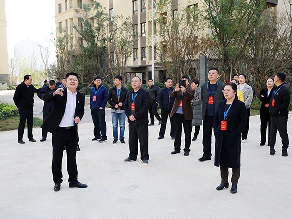 大力推进大棚户区改造改善城区人居环境——金水区人大常委会视察大棚户区改造安置房建设工作情况