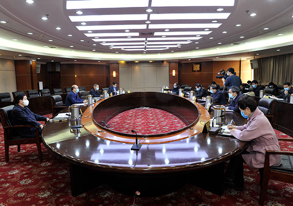 市人大常委会召开党组（扩大）会议