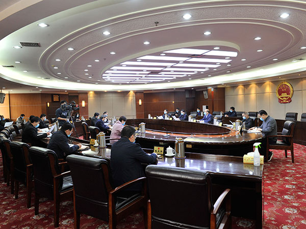 市人大常委会召开党组（扩大）会议