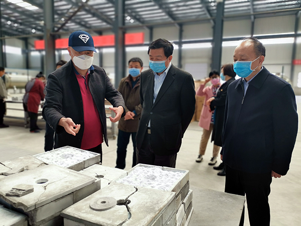 市人大常委会副主任王福松调研上街区疫情防控和复工复产工作
