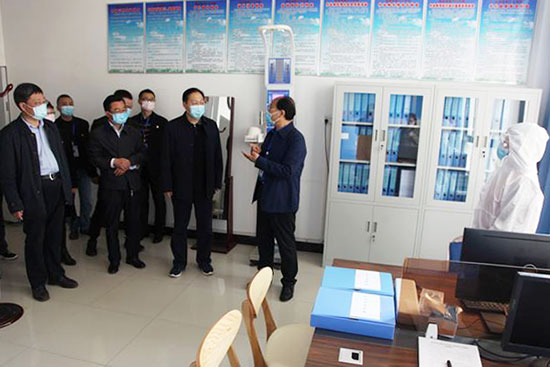 市人大常委会副主任赵新中督查惠济区复学工作