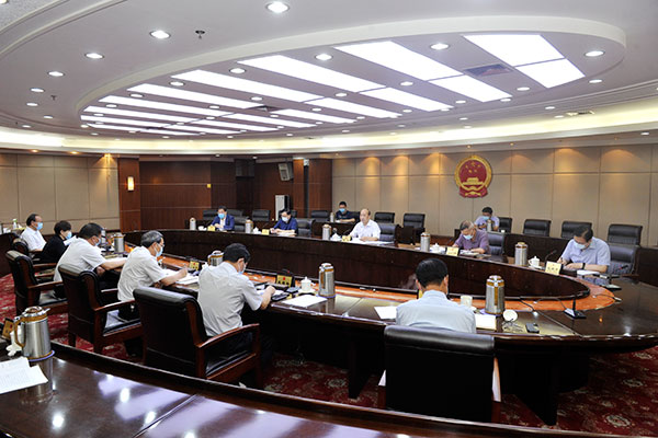 市人大常委会召开党组（扩大）会议