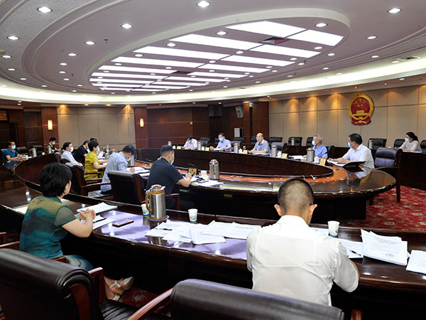市人大常委会召开党组会议