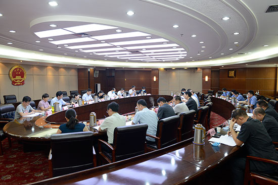 省人大常委会调研我市法检两院加强司法保障优化营商环境工作