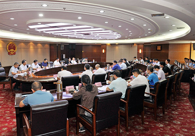 市委全面依法治市委员会立法协调小组召开第二次会议