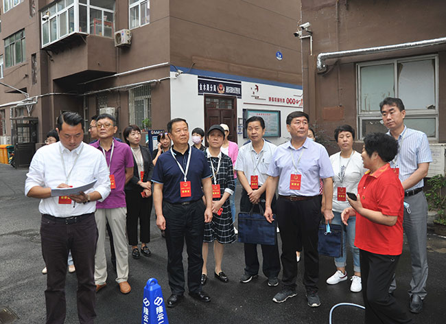 金水区人大常委会组织开展全国文明城市创建工作视察