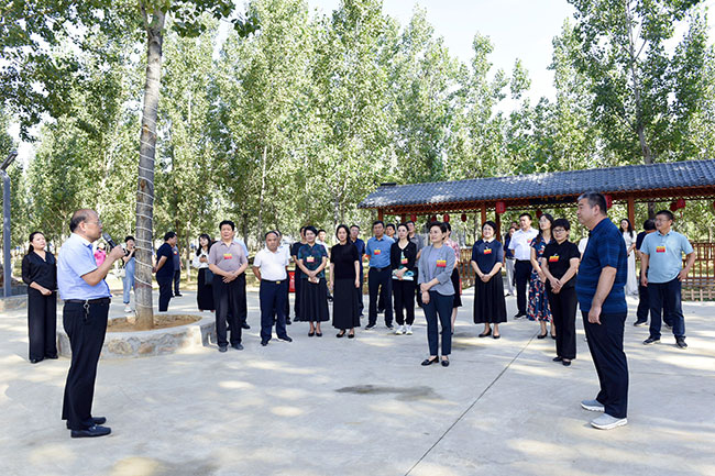 新密市人大常委会视察全市水生态文明建设工作