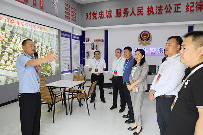 中牟县刘集镇人大主席团组织代表开展集中观摩视察活动