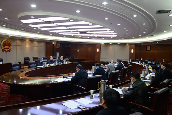 市人大常委会召开党组（扩大）会议传达学习贯彻党的十九届五中全会精神