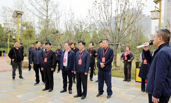 管城区人大常委会主任魏建民一行视察2020年度省市重点民生实事