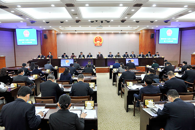 市十五届人大常委会举行第二十三次会议