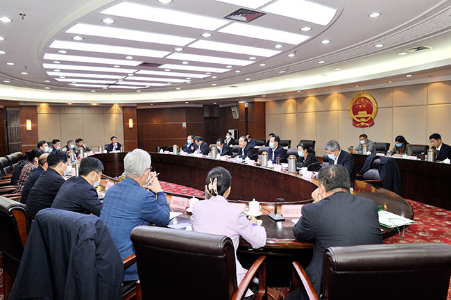 省人大常委会执法检查组来郑州检查高等教育法贯彻实施情况