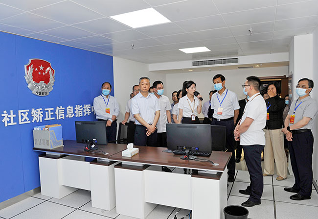 市人大常委会视察我市社区矫正工作