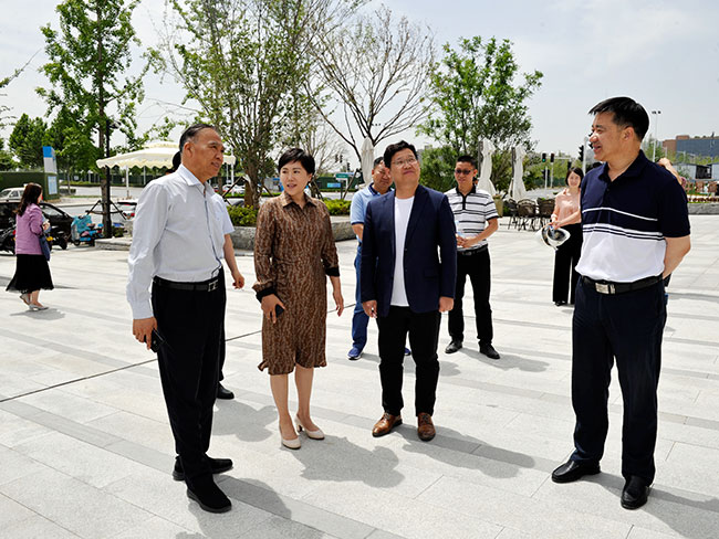 市人大常委会副主任孙黎到郑东新区调研重点项目建设情况