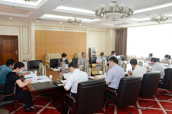 市人大常委会党组召开会议