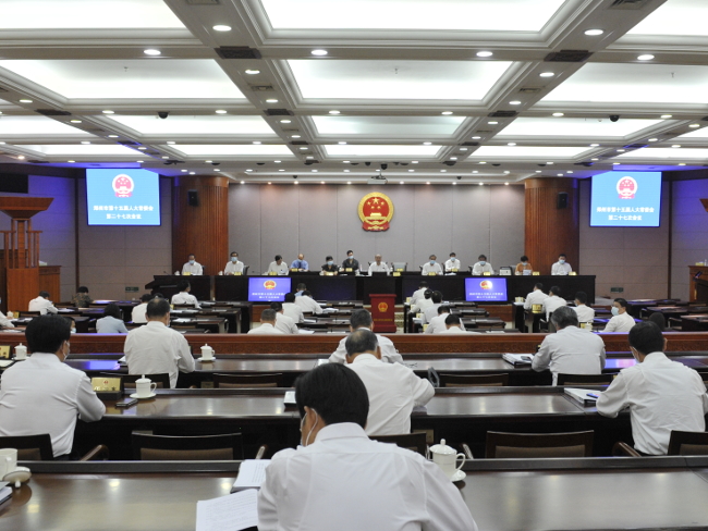 市十五届人大常委会举行第二十七次会议