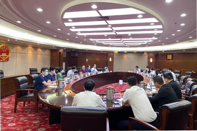 宋书杰副主任参加保障和服务民营经济发展工作专项评议征求意见建议座谈会