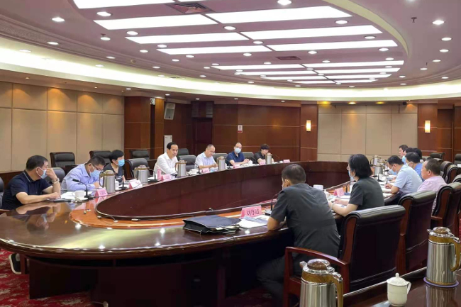 宋书杰副主任参加“两条例”贯彻执行情况自查及代表建议办理落实推进会