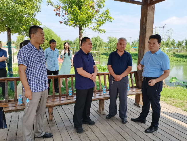 新郑市人大常委会调研美丽乡村建设工作