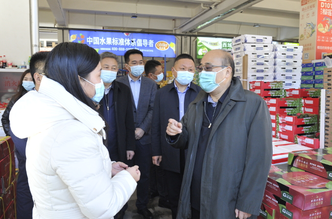 胡荃调研“万人助万企”活动精准有效抓好防控确保市场保供稳价